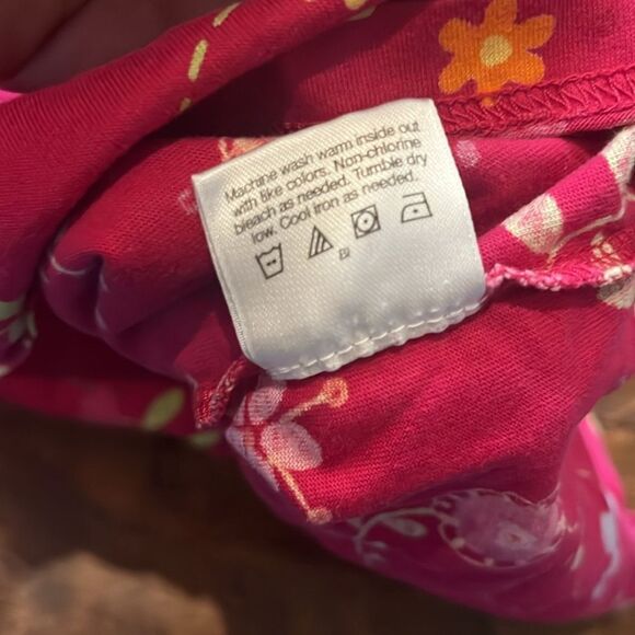 Hanna Andersson Horizontal Stripe/Floral Long Sleeve Dress, size 18-24 months - Picture 10 of 11